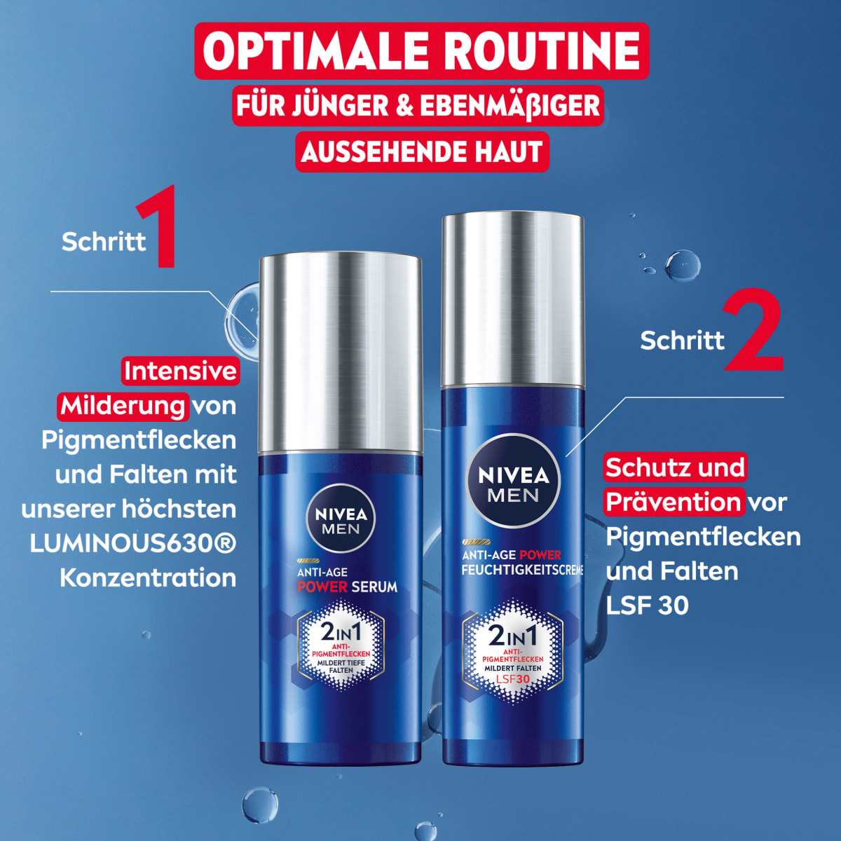 Anti Age Luminous Feuchtigkeitscreme Power, Anti LSF 30, 50 ml
