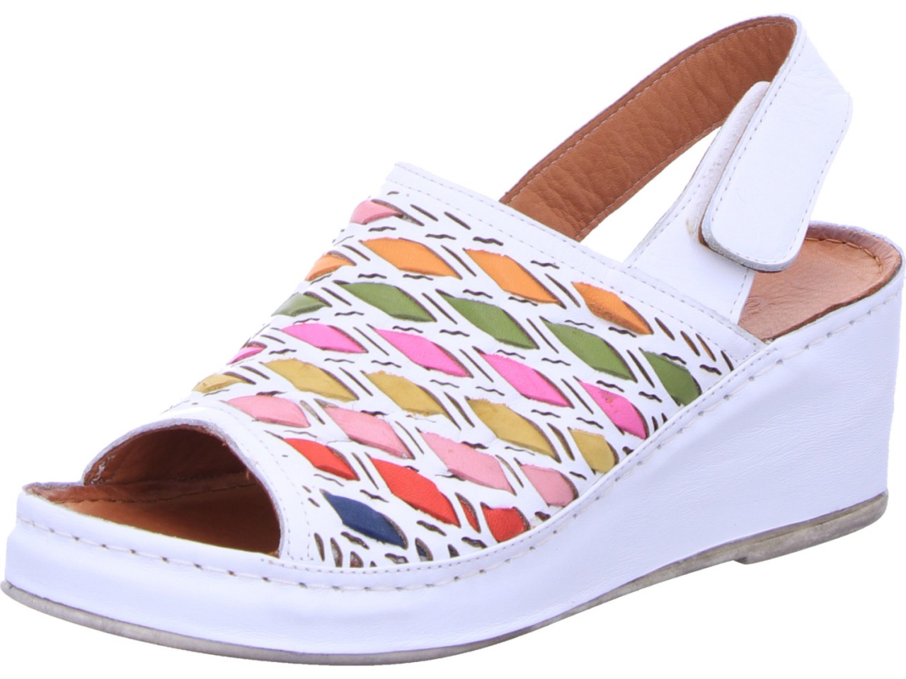 GEMINI Klassische Sandalen weiss