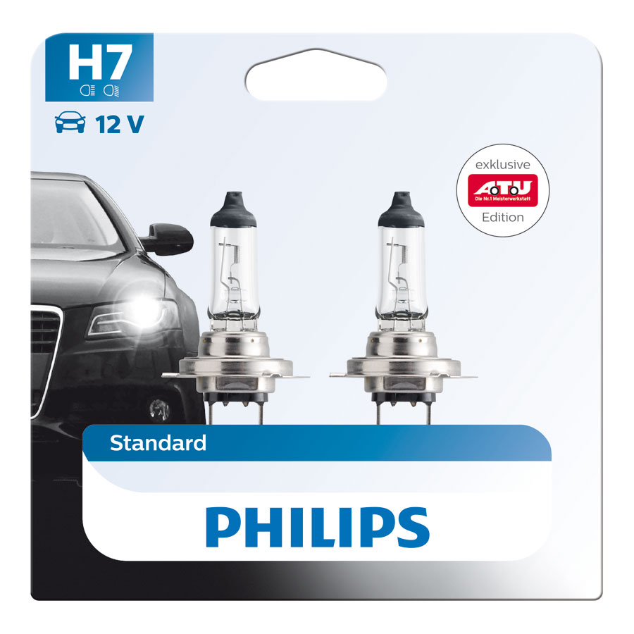 Philips H7 Original Glühlampe als ATU- Edition, 2 Stück - ATU