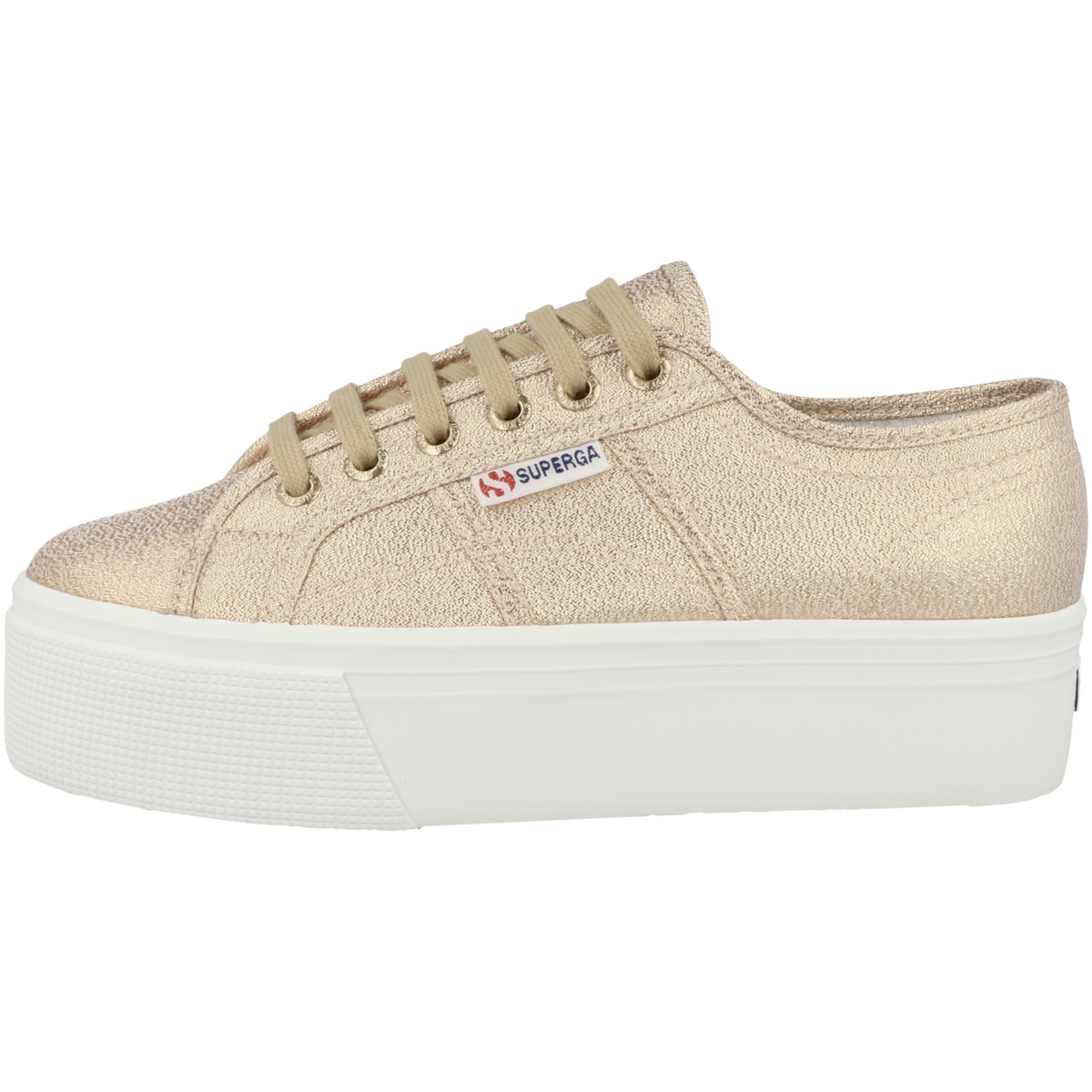 Superga 2790 Lame Sneaker Low braun