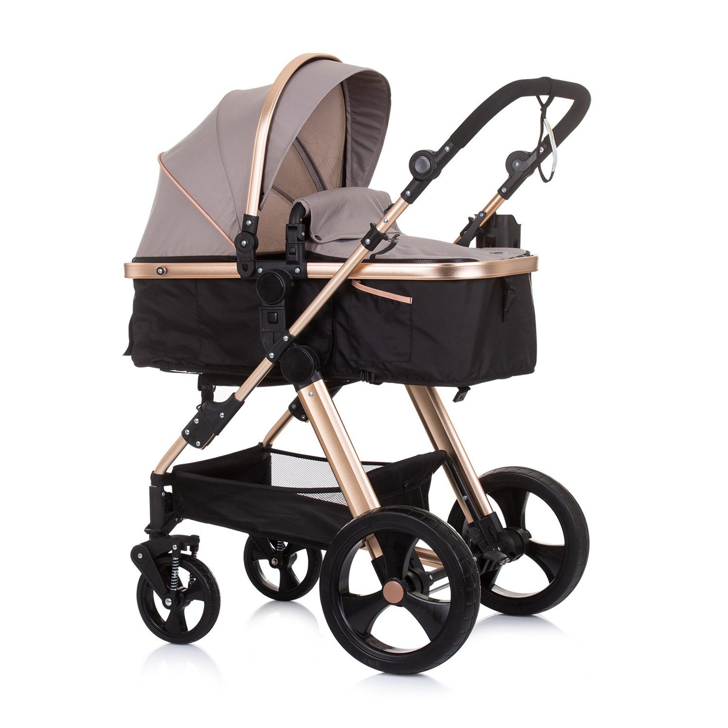 Chipolino Kombi-Kinderwagen Kombikinderwagen Havana 2 in 1, faltbar Tragetasche Sportsitz bis 22 kg