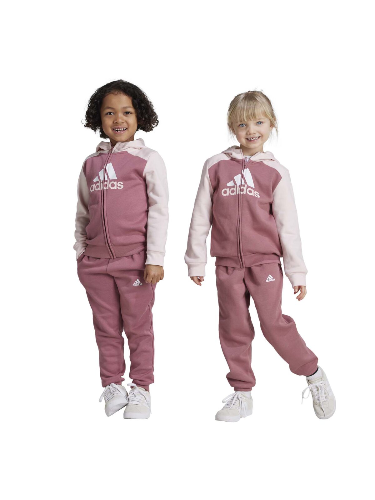 Adidas Essentials Trainingsanzug Kinder rosa