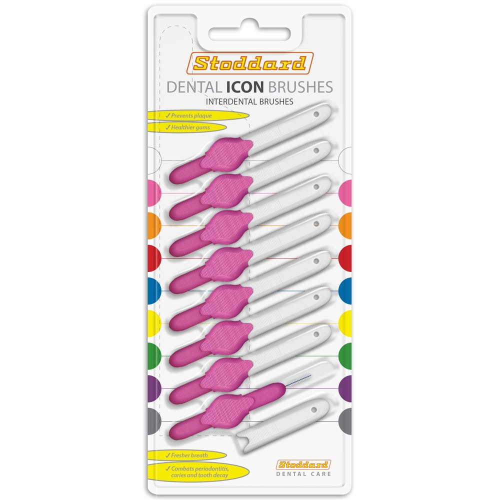 Prodent Interdentalbürste pink 0,7 mm 8 Stk.
