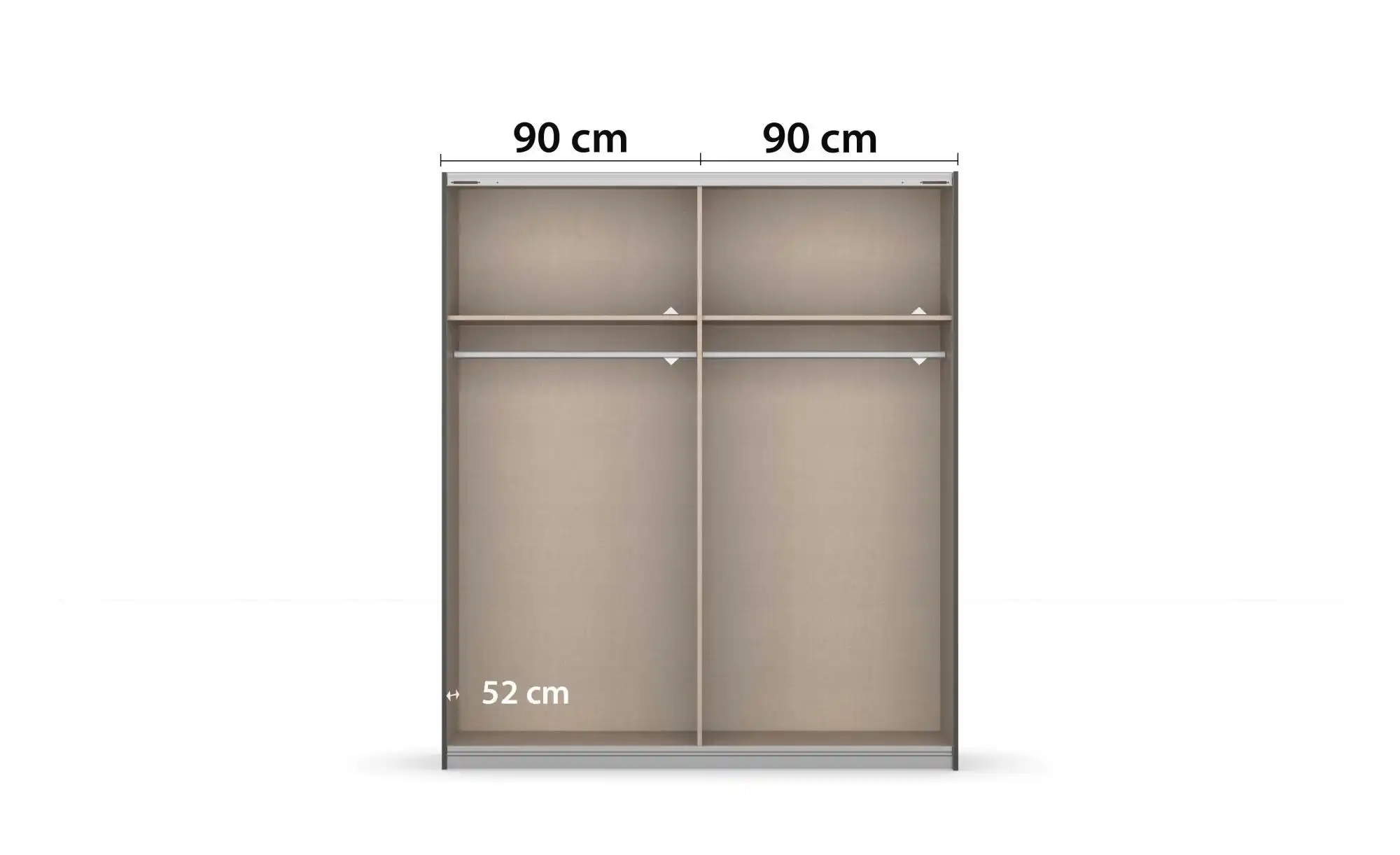 Schwebetürenschrank