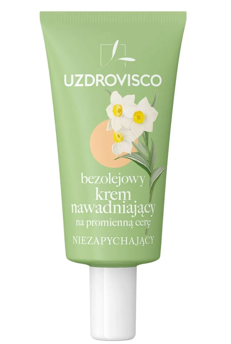 Uzdrovisco olievrije hydraterende crème voor een stralende, niet-verstoppende huid