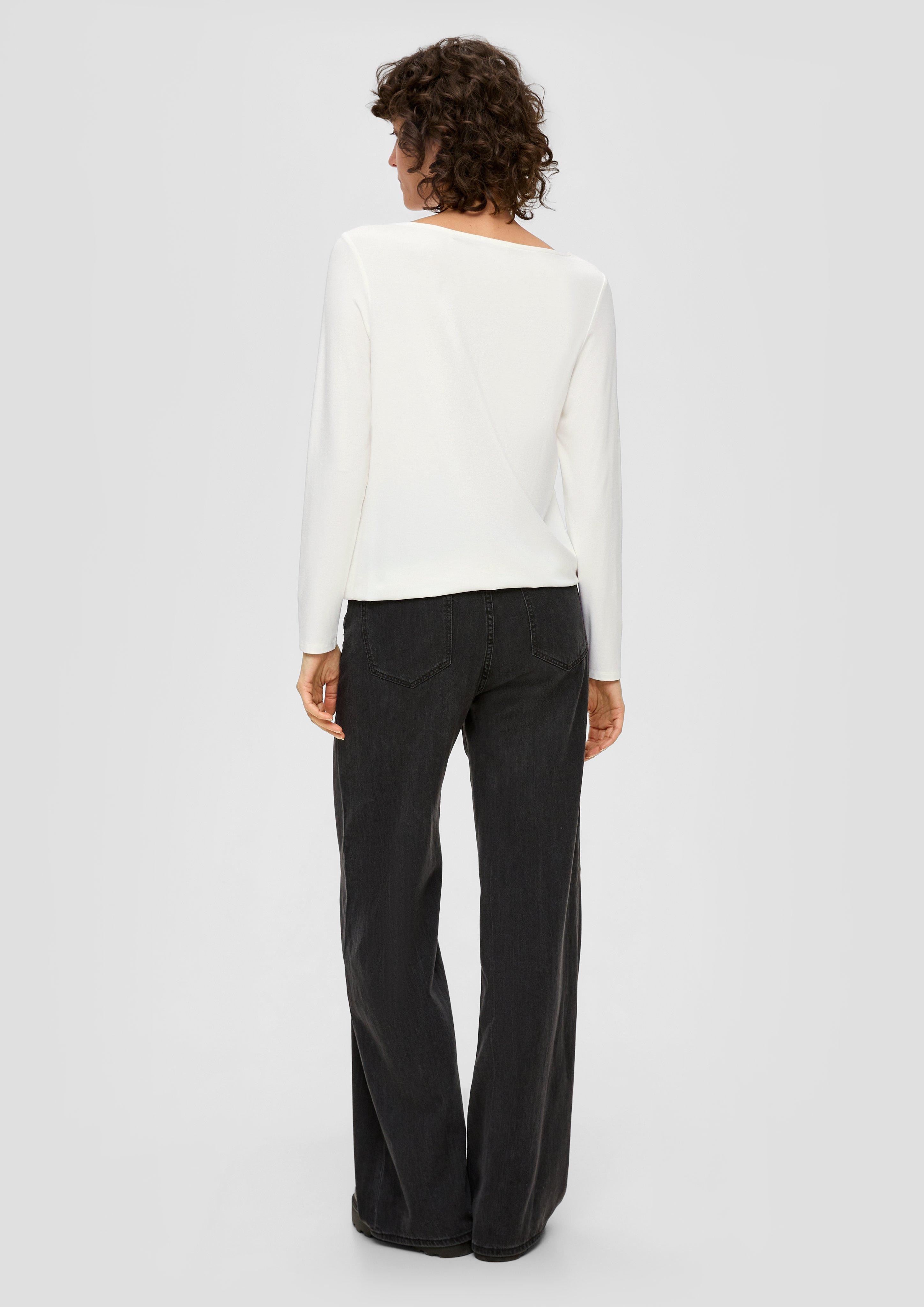 Longsleeve aus Viskosestretch  2138908-02D1