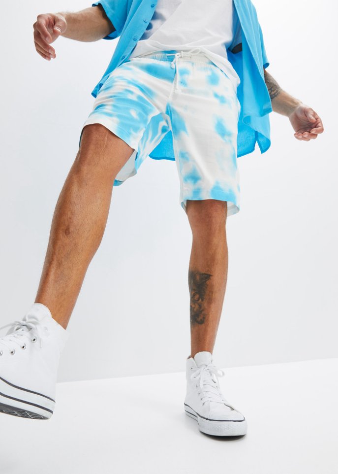 Schlupf-Bermuda aus nachhaltiger Viskose, Loose Fit
