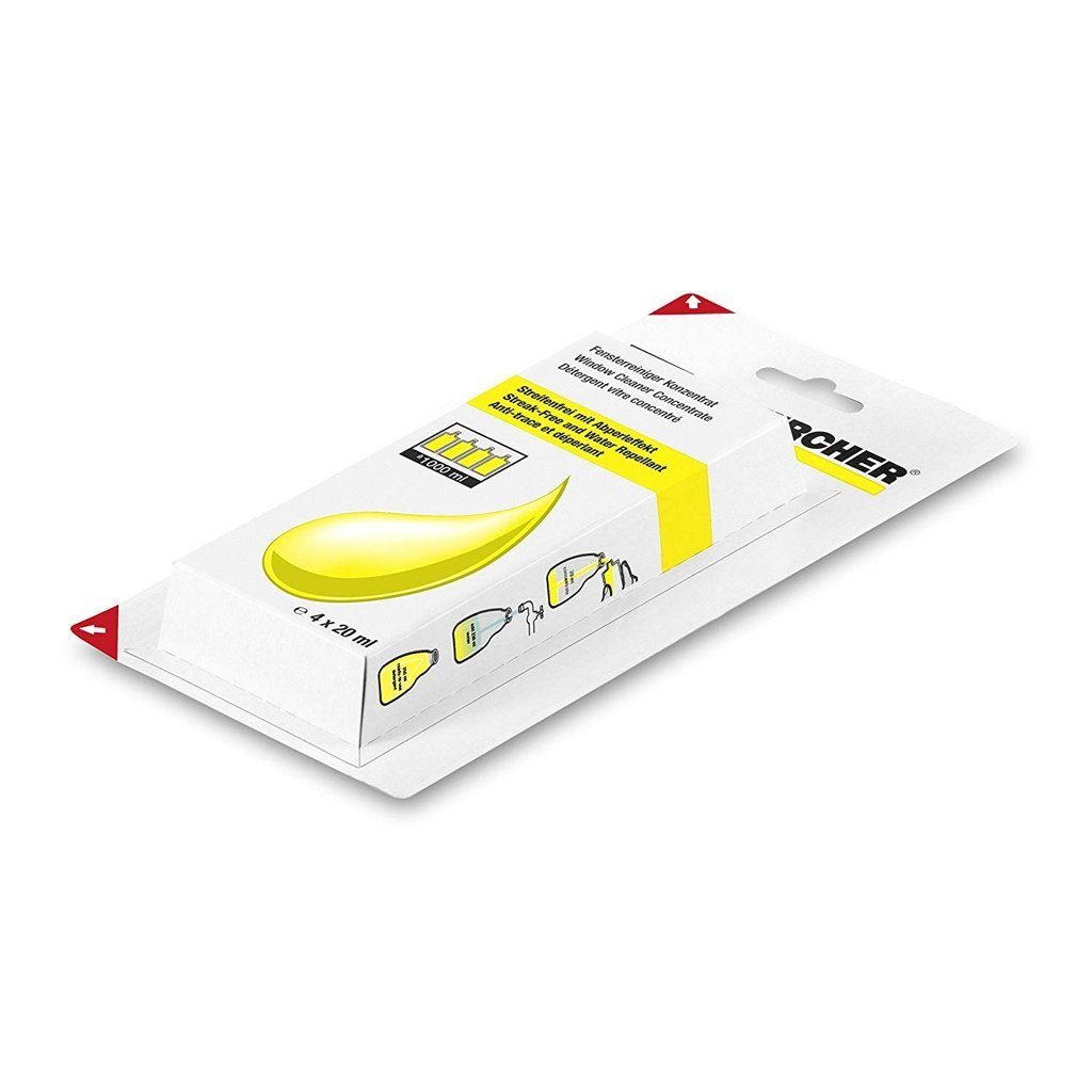 Karcher Hartbodenreiniger Fensterreiniger-Konzentrat RM 503 4x 20ml