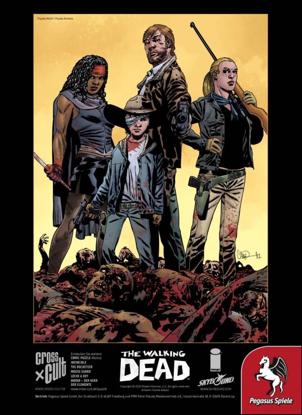 Puzzle: The Walking Dead (Die Zombiejäger), 1.000 Teile