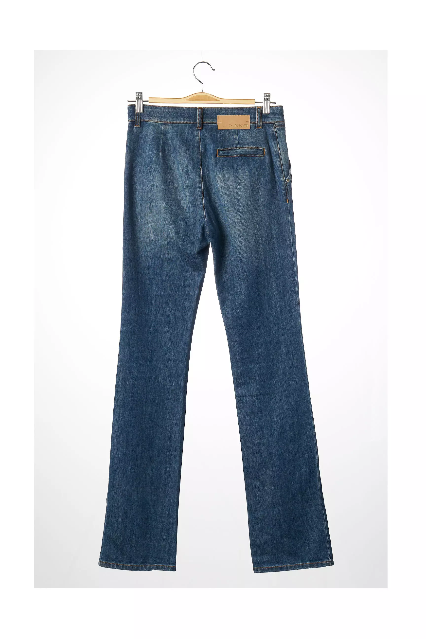 Pinko Jeans Coupe Droite Femme couleur bleu