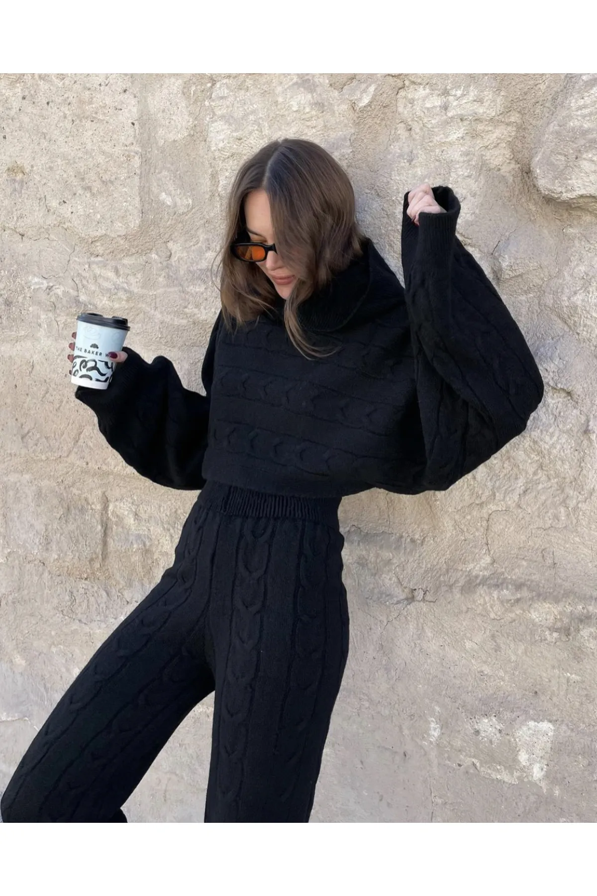 My Blog  Zweiteiler - Schwarz - Regular Fit