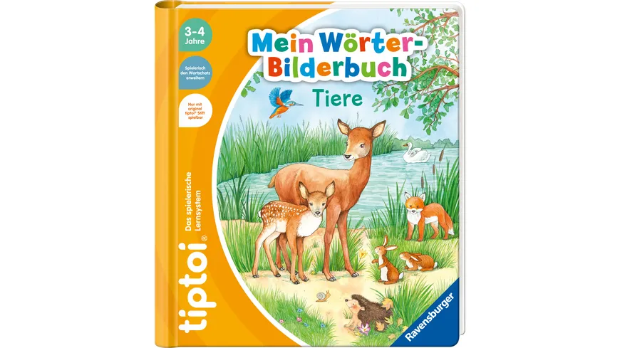 Ravensburger tiptoi - Mein Wörter-Bilderbuch Tiere