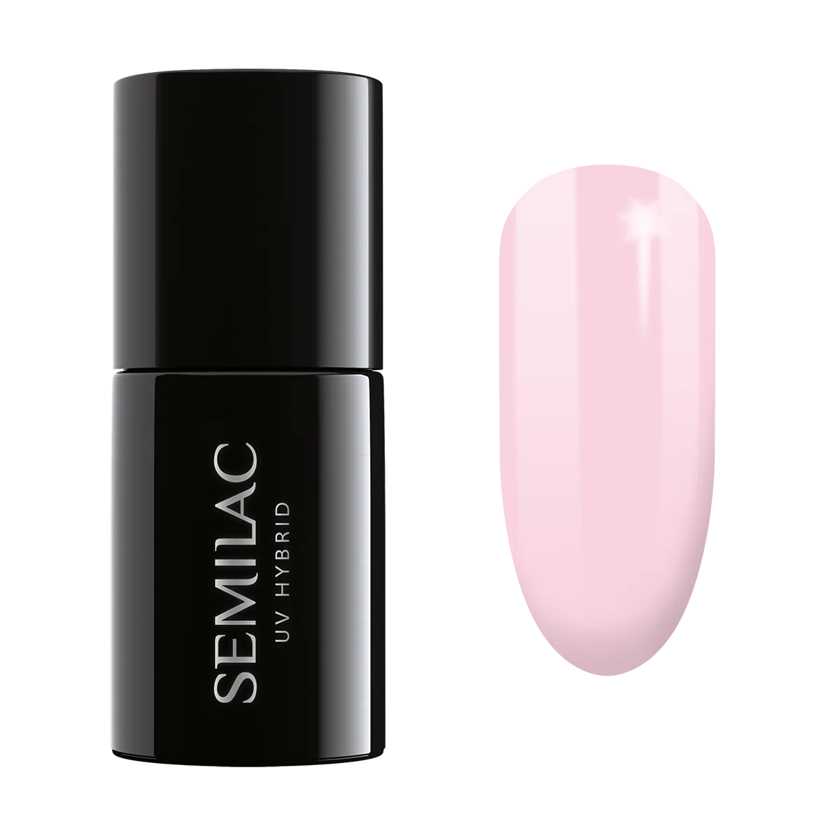 Semilac UV Hybrid Βερνίκι Νυχιών, 002 Delicate French