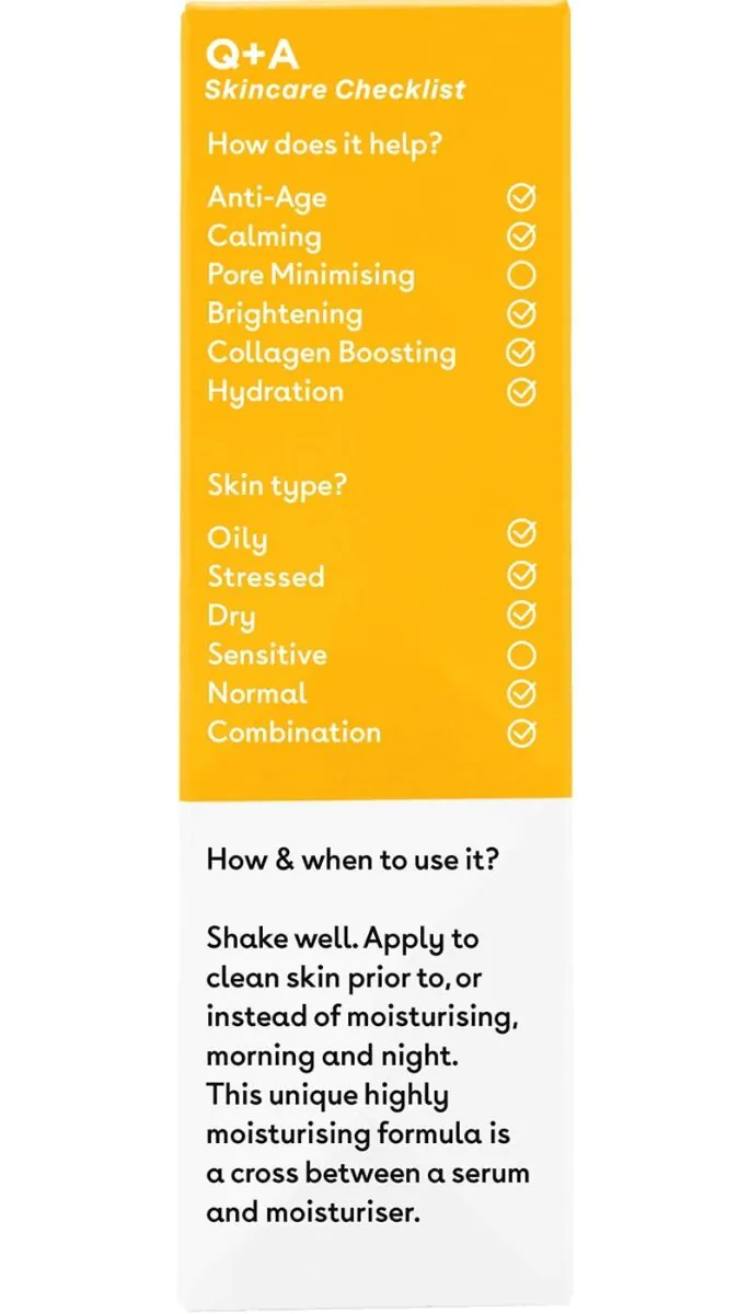 Q+A Vit. C - Serum za lice s vitaminom C 30ml
