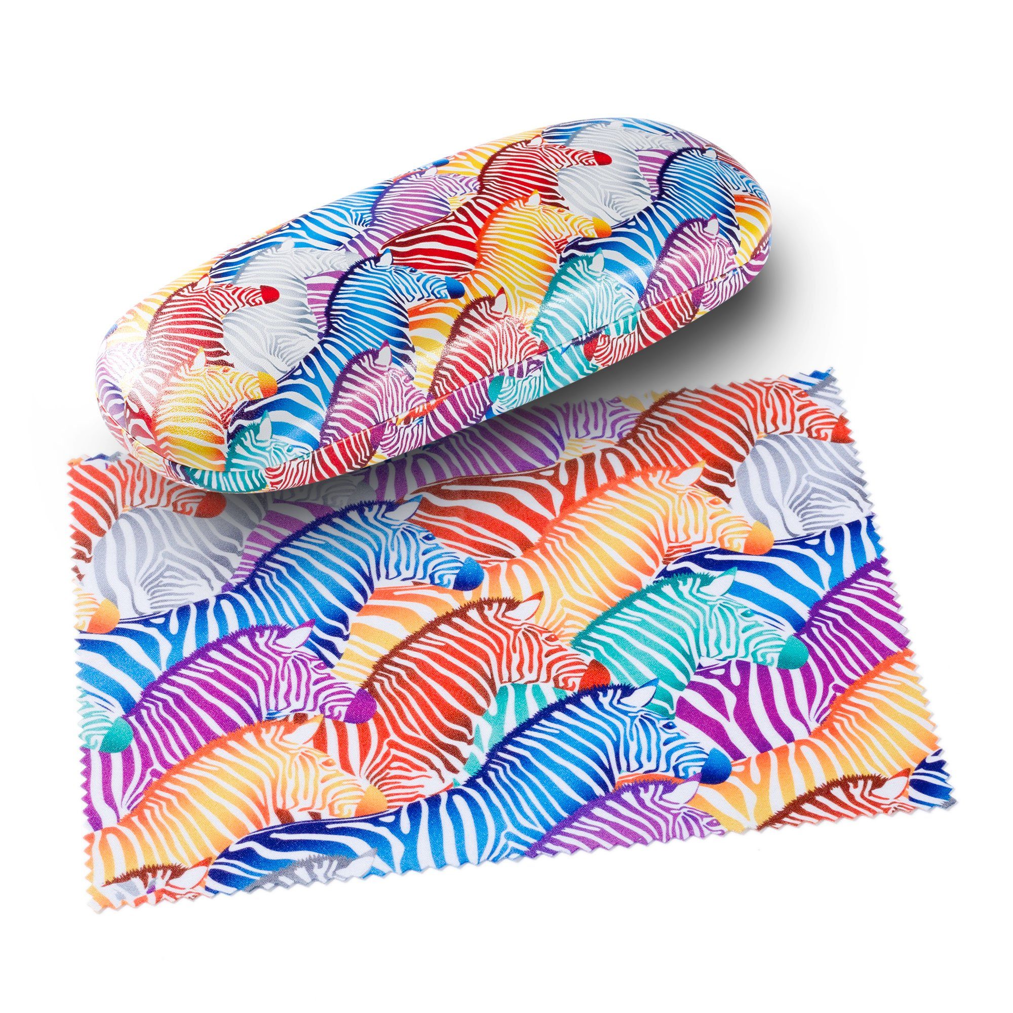 FEFI Brillenetui WILDLIFE - Hardcase mit passendem Mikrofasertuch