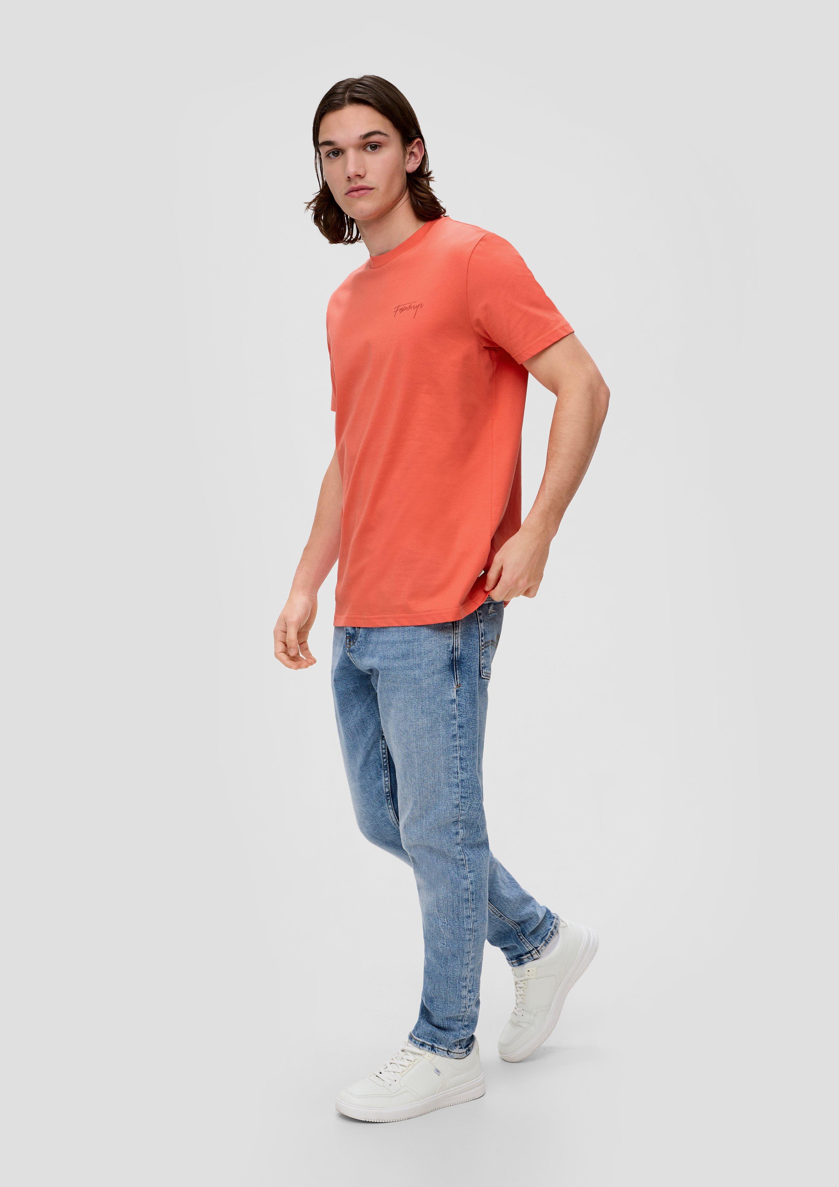 T-Shirt mit Stickdetail  2140263-20D0