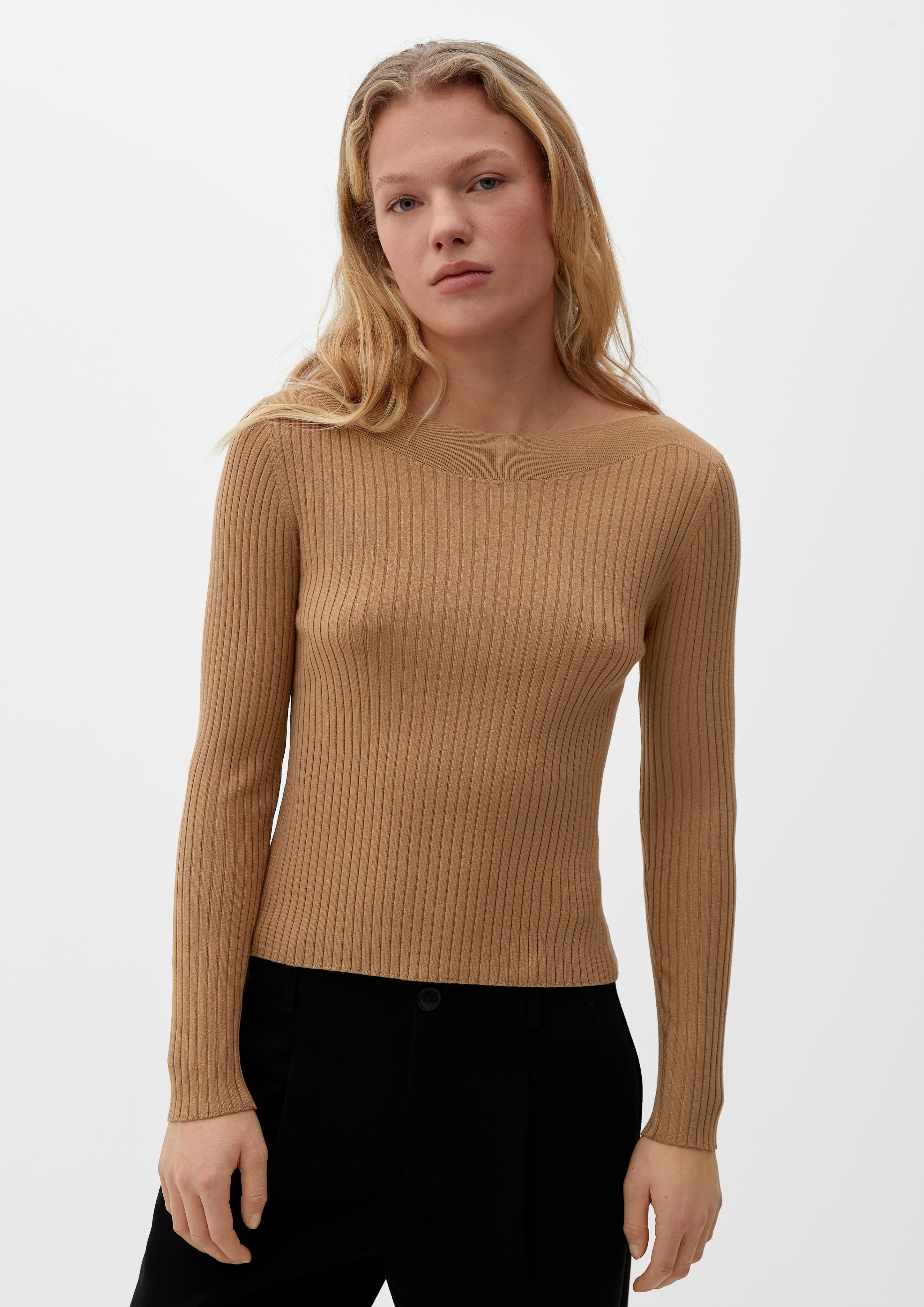 Pullover mit U-Boot-Ausschnitt  2125676-8469