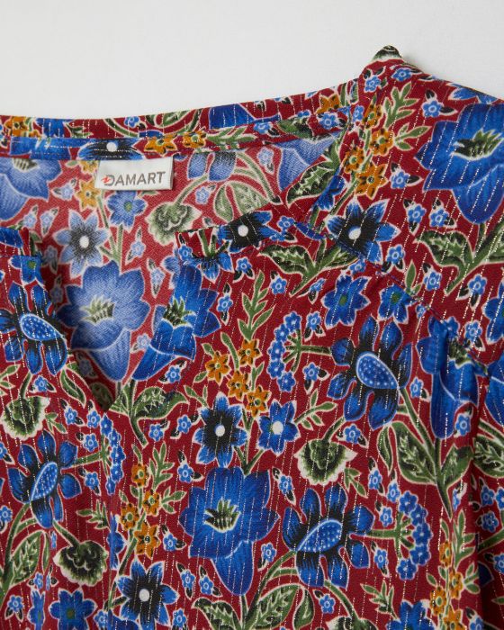 Tee-shirt col tunisien