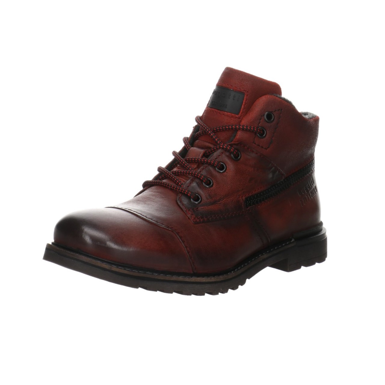 BUGATTI Stiefeletten rot Vittore
