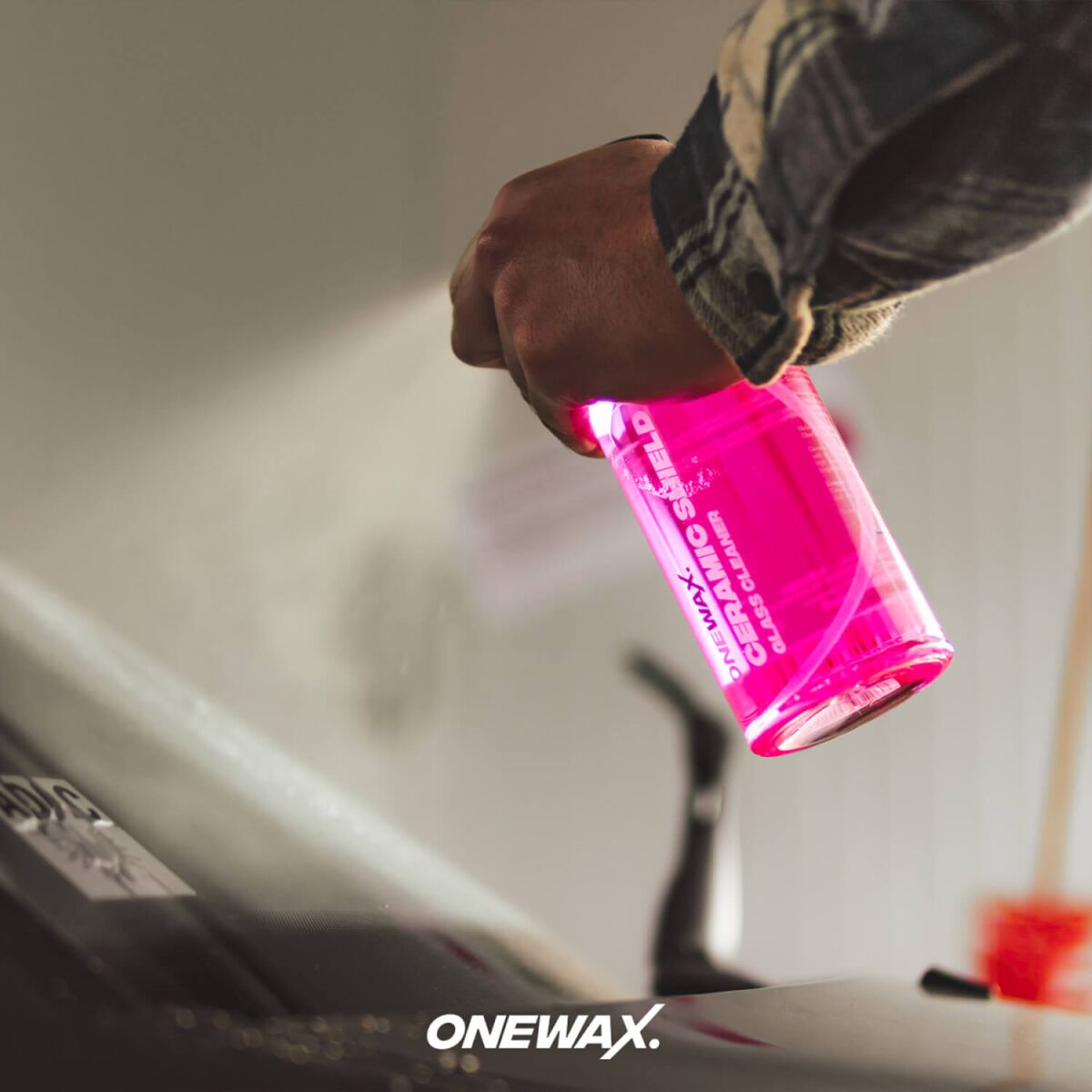 ONEWAX Ceramic Shield SiO2 Glasreiniger 5L
