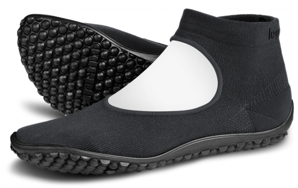 Leguano ~ Sockenschuh Ballerina ~ schwarz