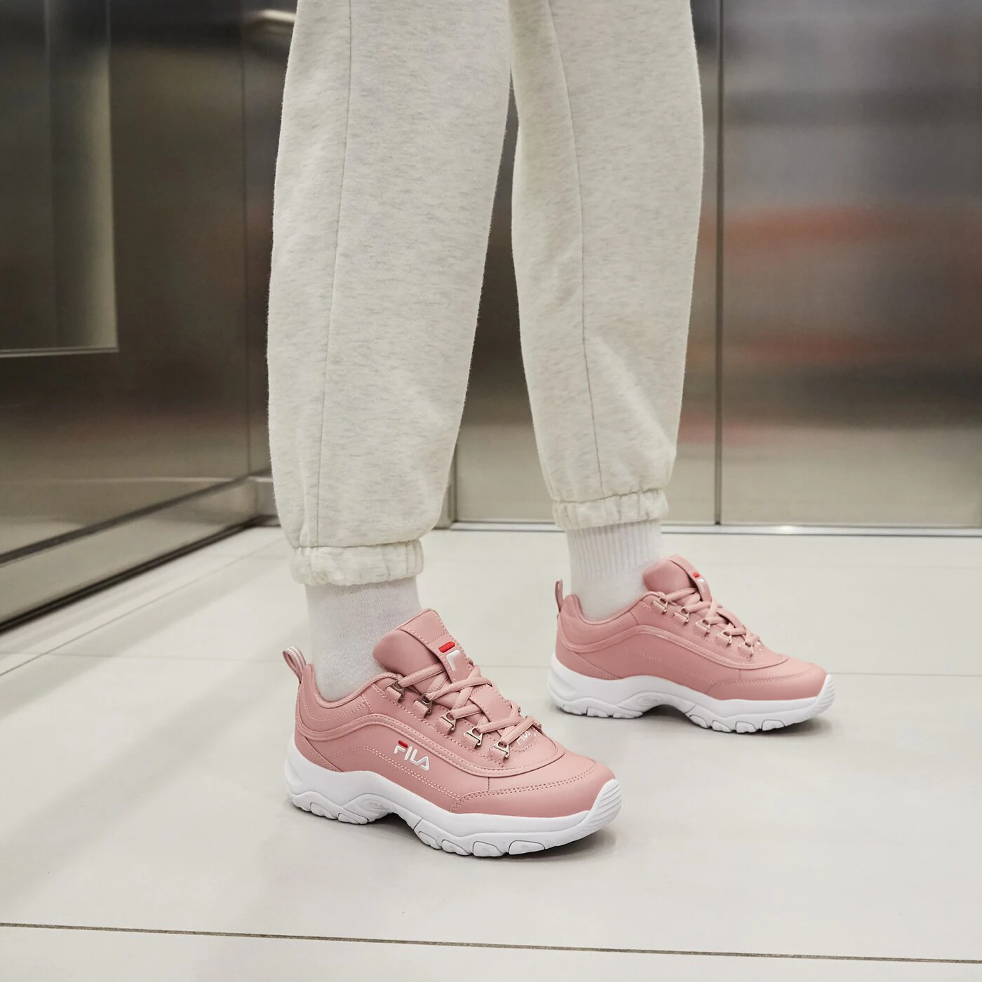 FILA STRADA LOW WMN Rosa