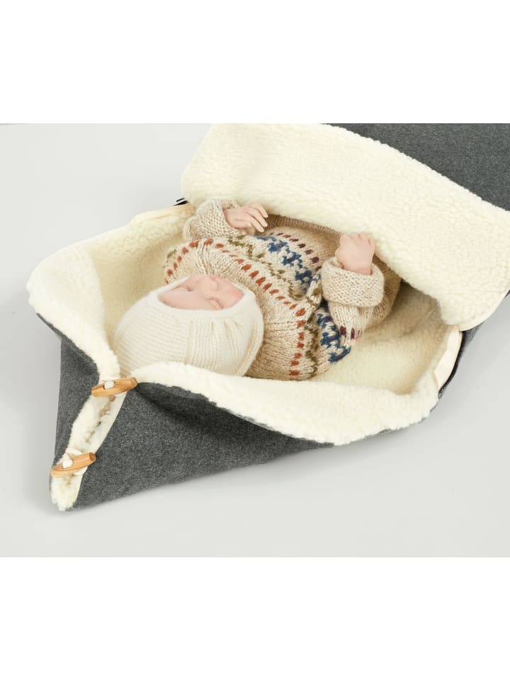 Kinderhaus Blaubär Oh!Possum Fußsack Wombat TOP in Grey günstig kaufen onesize