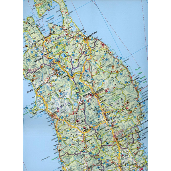 Japan, Autokarte 1:1.000.000 - Straßenkarte
