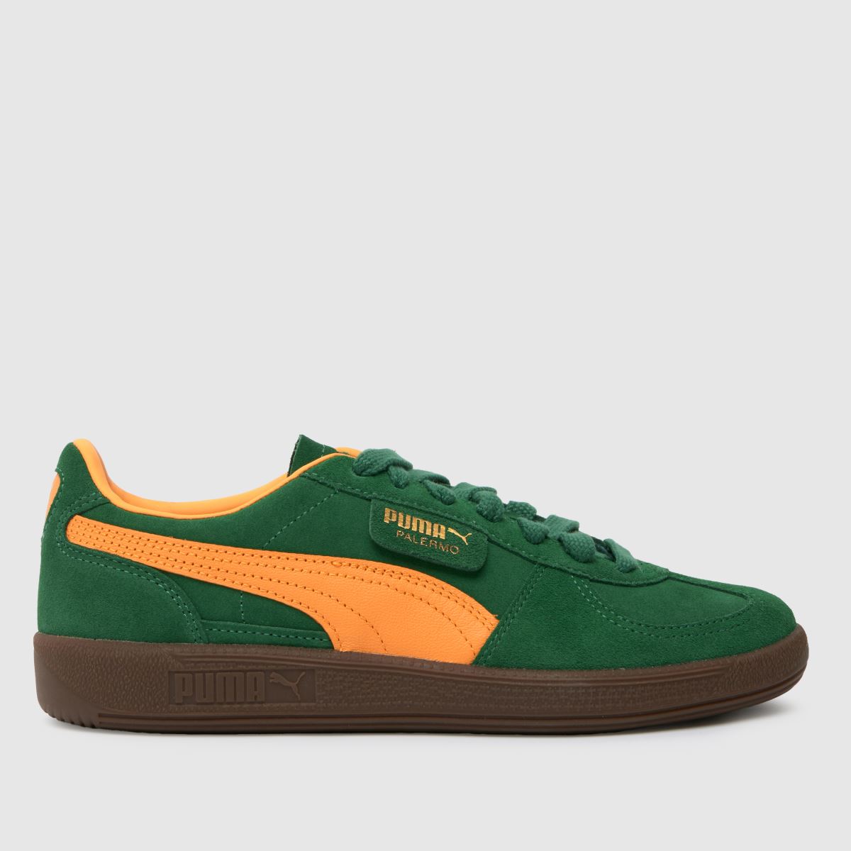 PUMA – Palermo – Grönt/Multifärgat mönster
