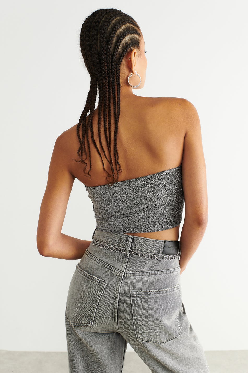 Sparkly tube top