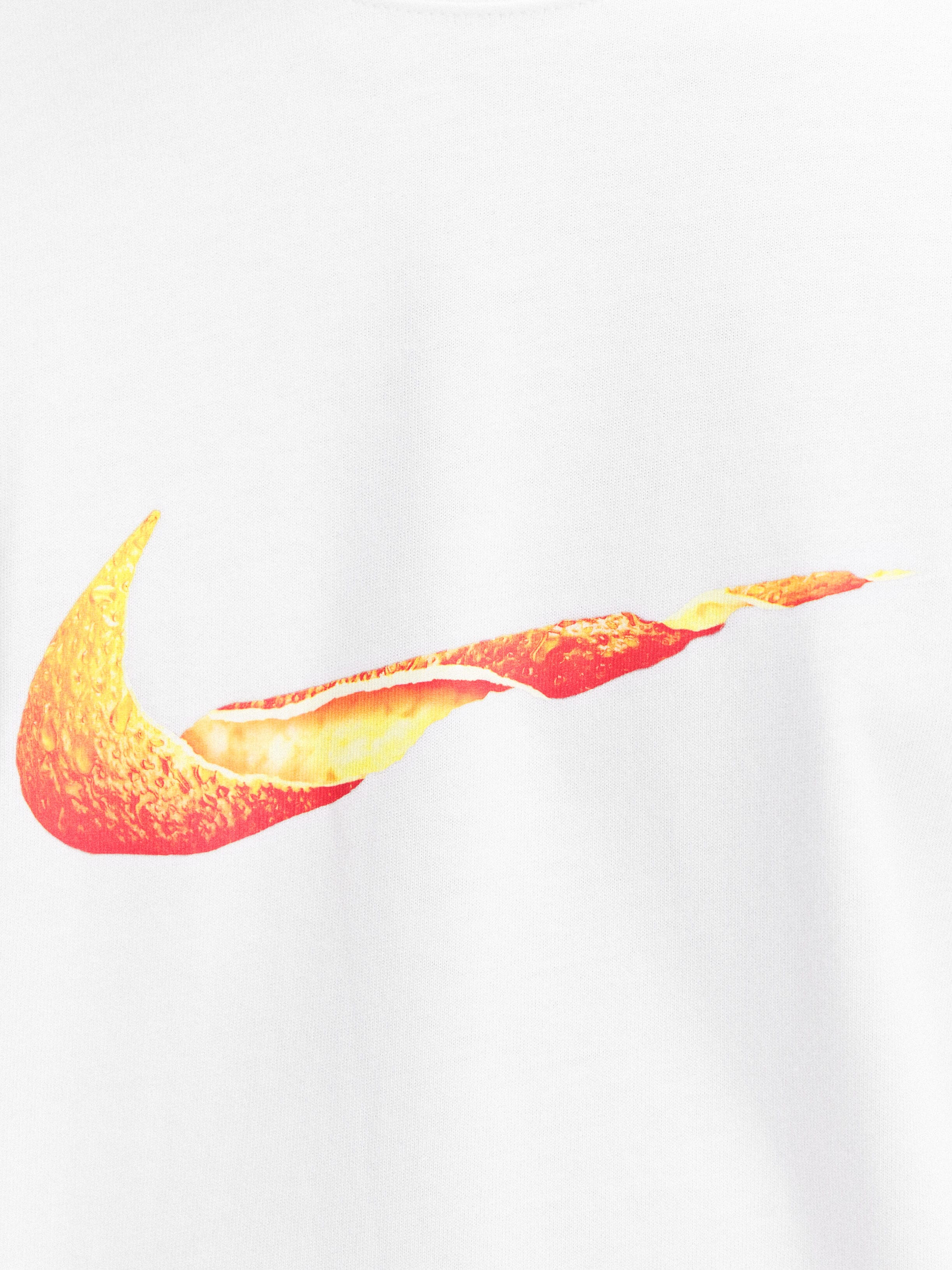 Le t-shirt manches longues orange JACQUEMUS + NIKE