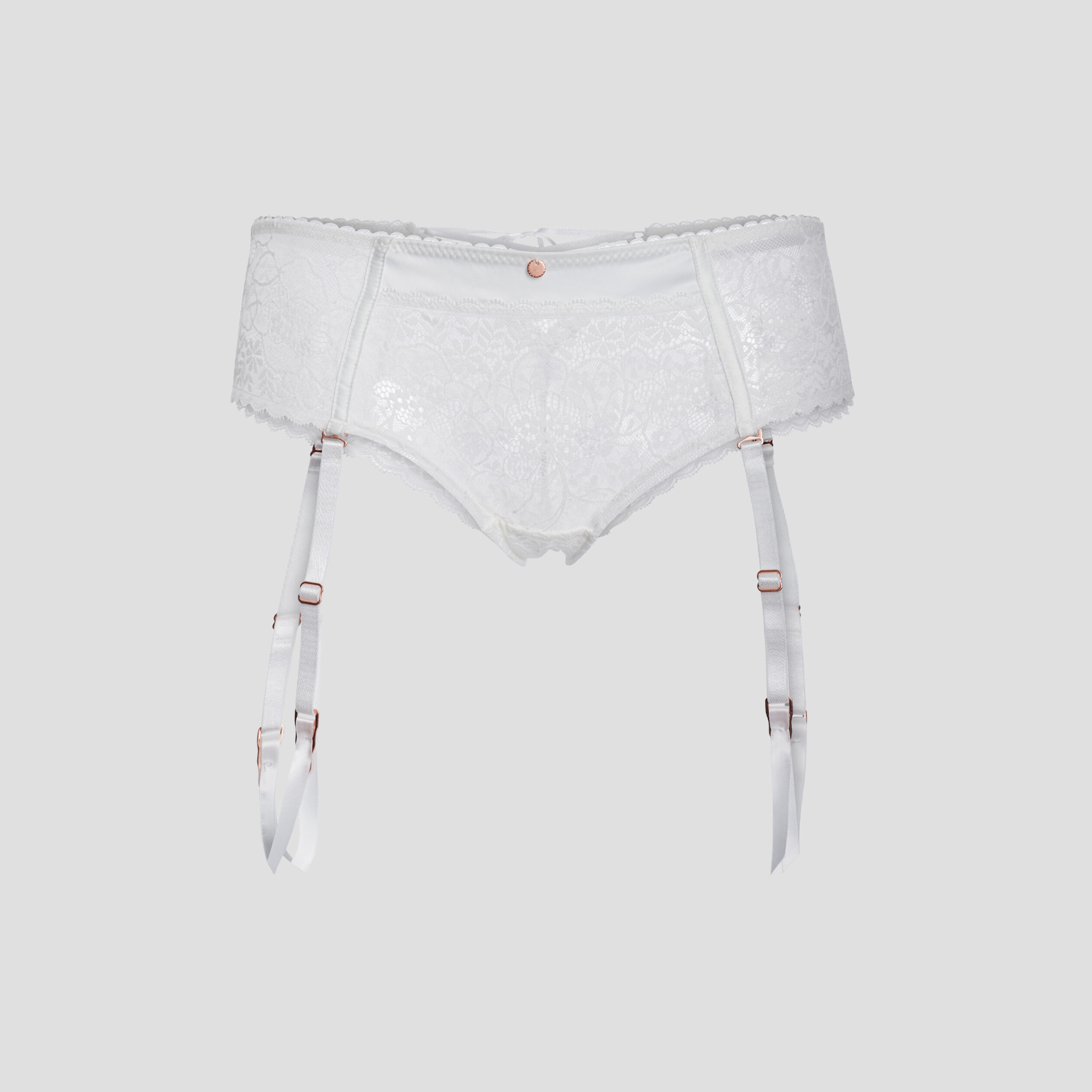 Shorty en dentelle ivoire femme | La Halle