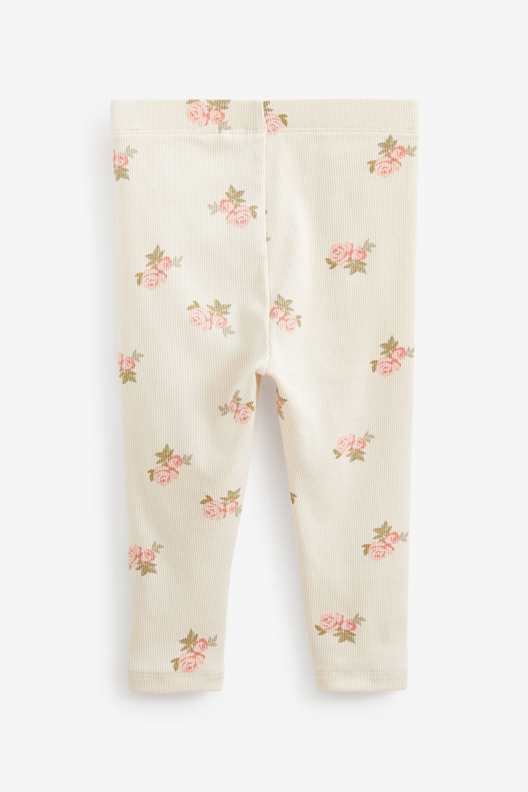 Next Leggings Gerippte Jersey-Leggings im 5er-Pack (5-tlg)
