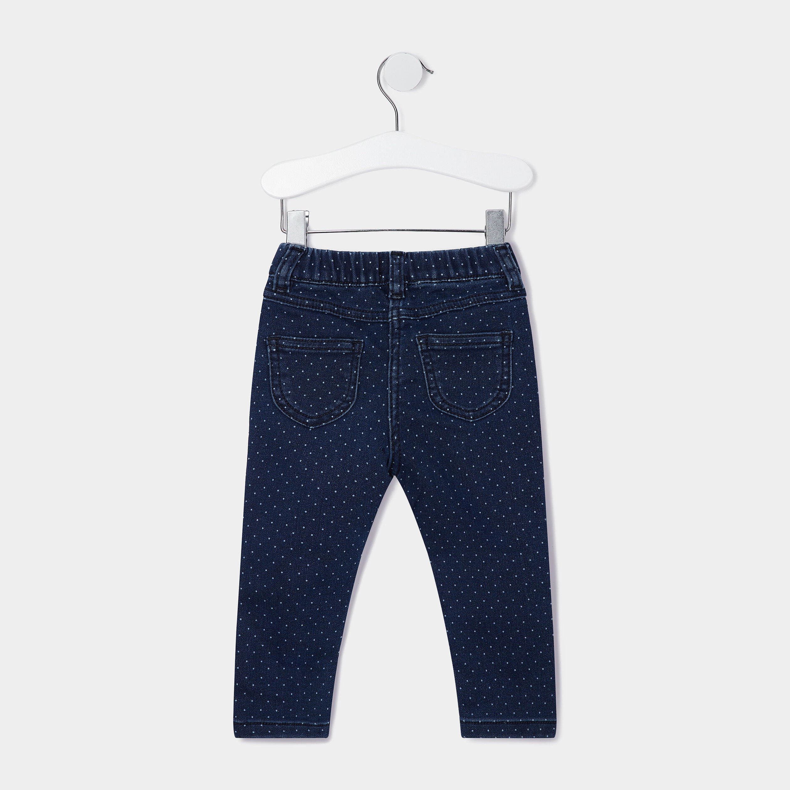 Jegging taille élastiquée denim stone bébé fille | La Halle