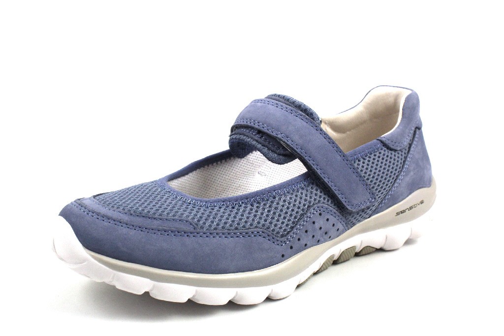 GABOR Komfort Slipper blau