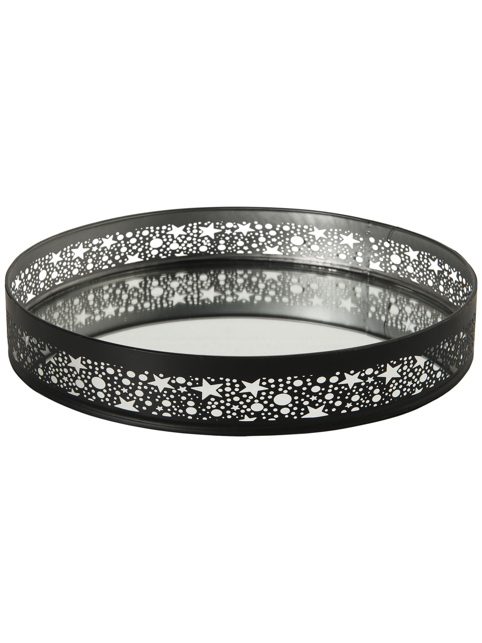 Torja Deko-Tablett, Black/Silver