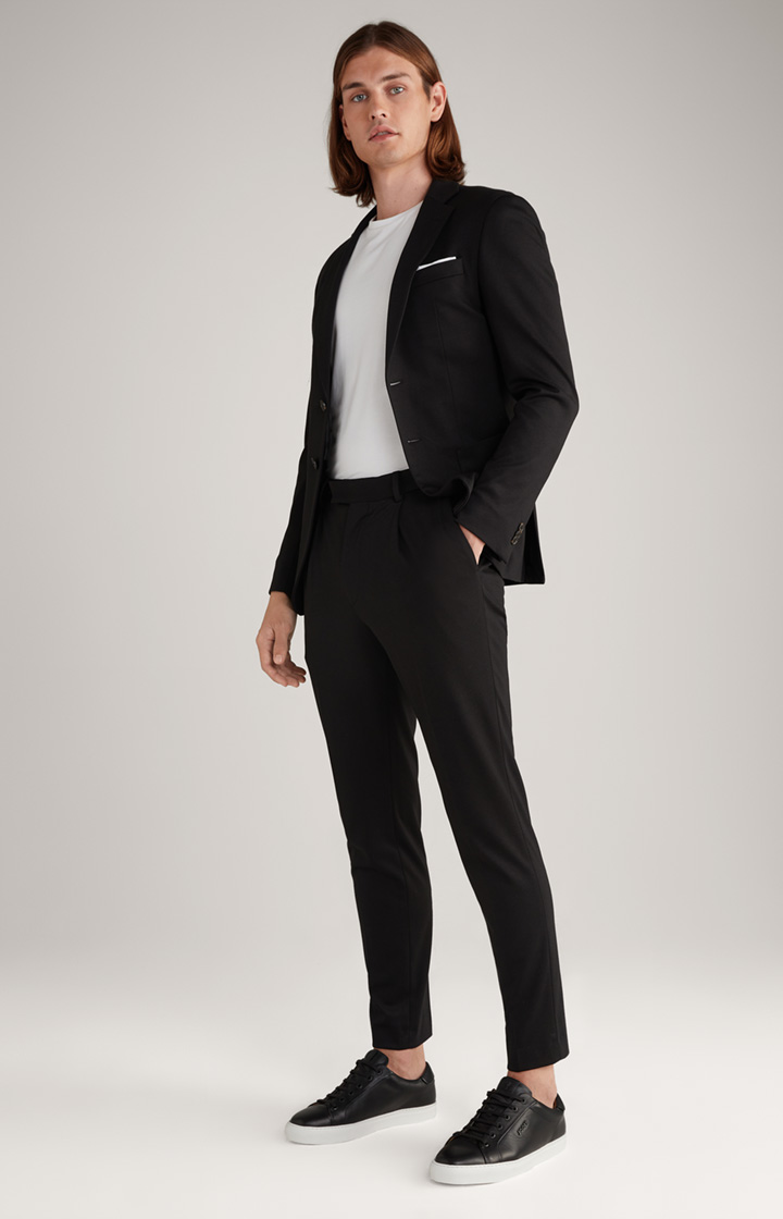 Jersey-Baukasten-Hose Bird in Schwarz