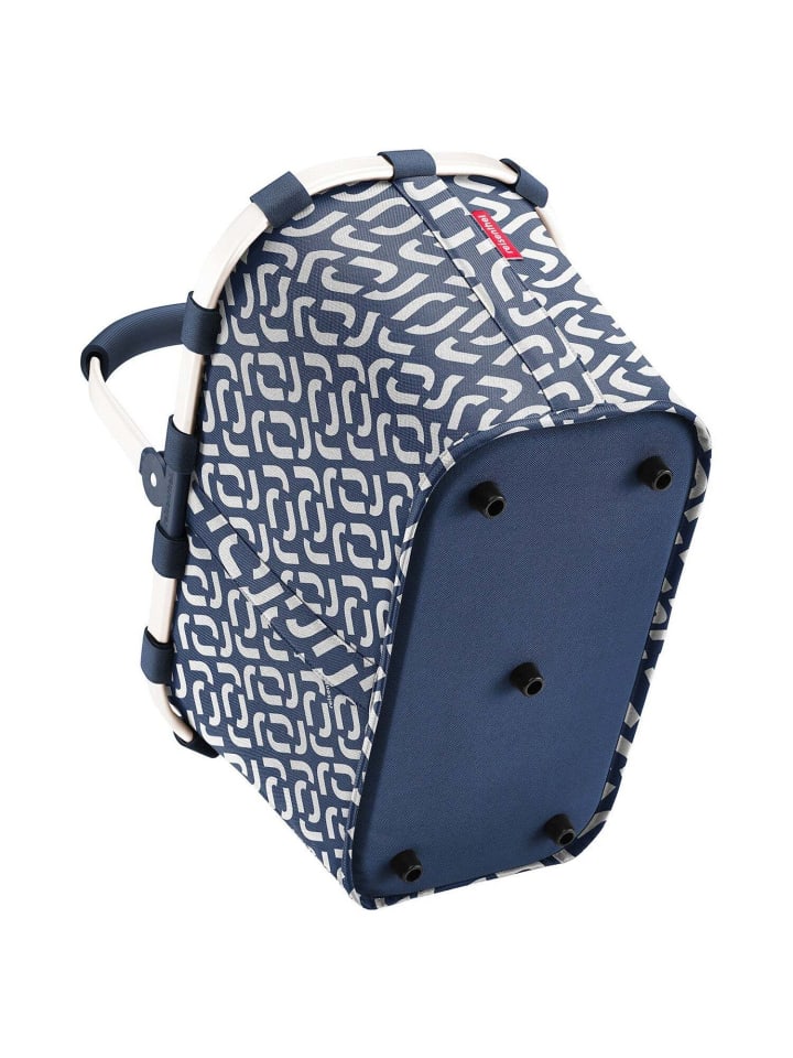 Reisenthel carrybag - Einkaufskorb (frame twist powder blue) in signature navy günstig kaufen onesize