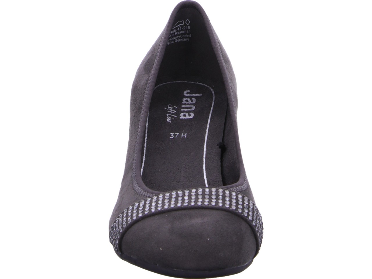 JANA Modische Pumps grau