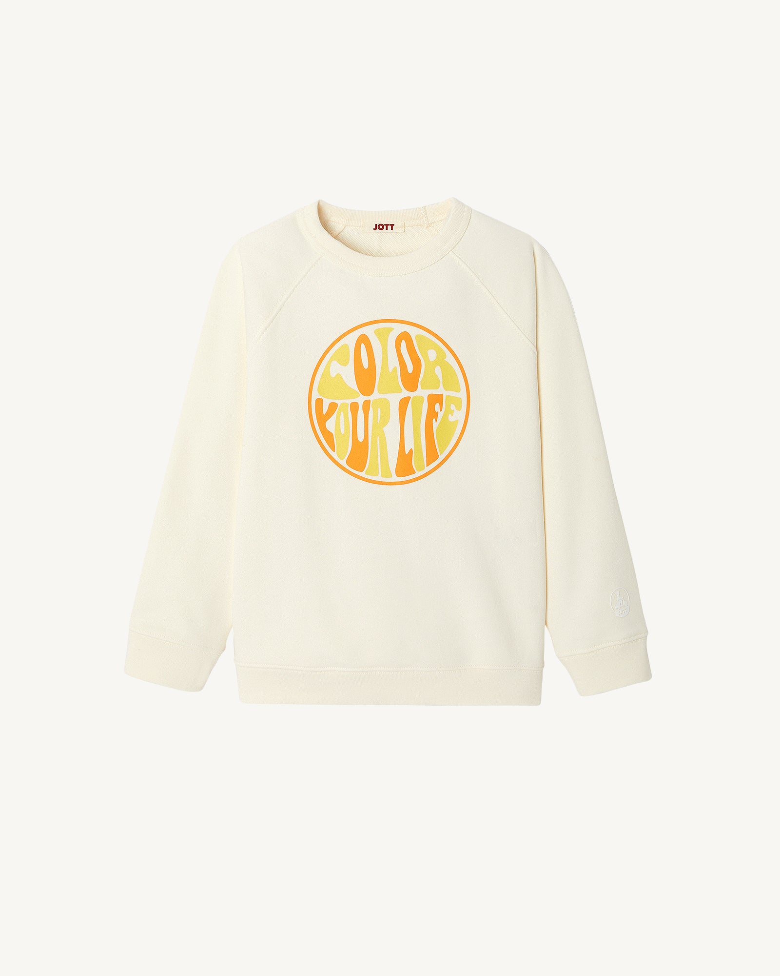 Sweat en coton biologique Ecru enfant Catalan