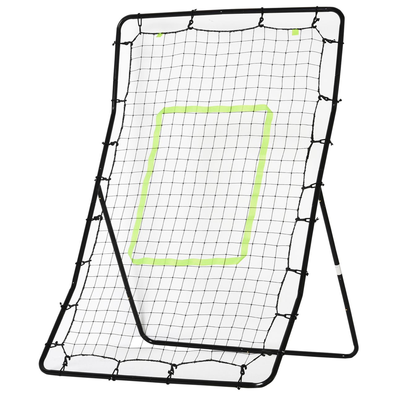 HOMCOM Kickback Rebounde Schwarz 75x126cm