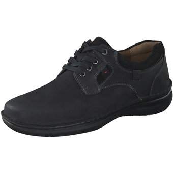 Josef Seibel Alfred 03 Schnürer in schwarz