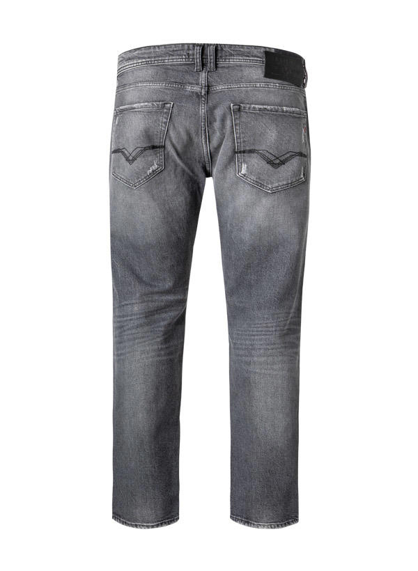 Replay, Jeans Rocco, Comfort Fit, Baumwoll-Stretch, grau
