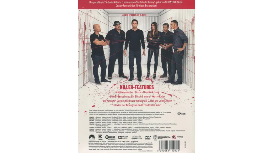 Dexter - Die komplette Serie [35 DVDs]