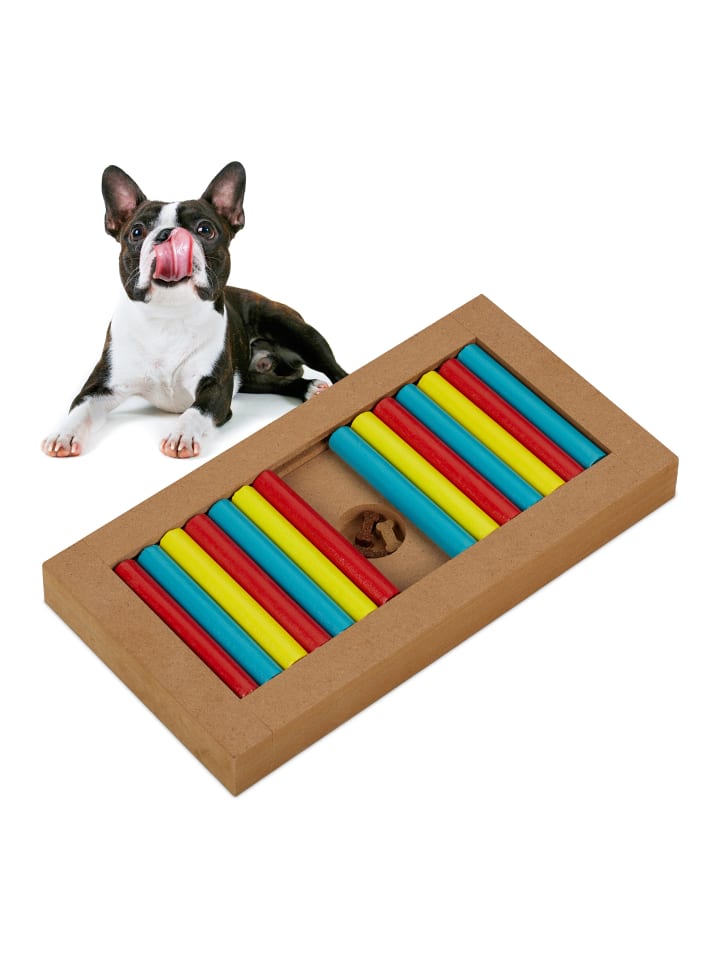 relaxdays Hunde-Intelligenzspielzeug in Bunt günstig kaufen onesize