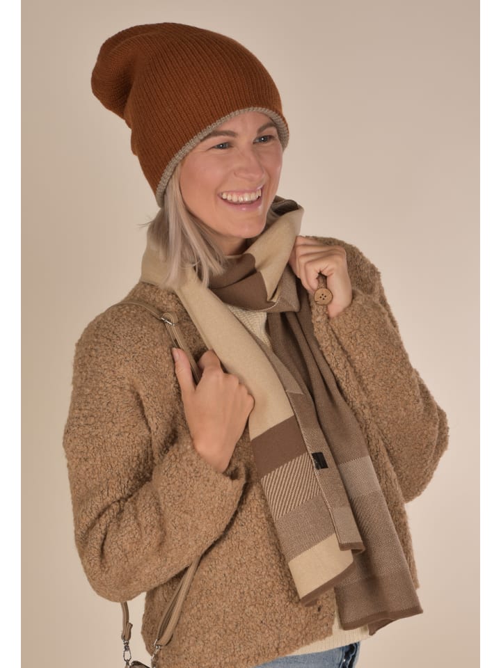 styleBREAKER Schal in Oliv-Grau günstig kaufen onesize