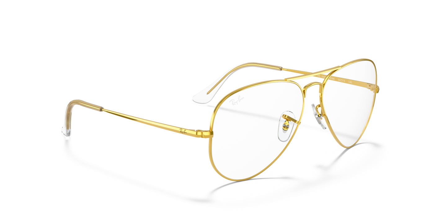 OPTICĂ AVIATOR - Auriu lustruit