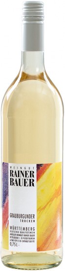 2021 Grauer Burgunder trocken - Weingut Rainer Bauer