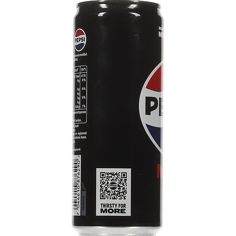 Pepsi Pepsi Max 0,33 l boks sleek