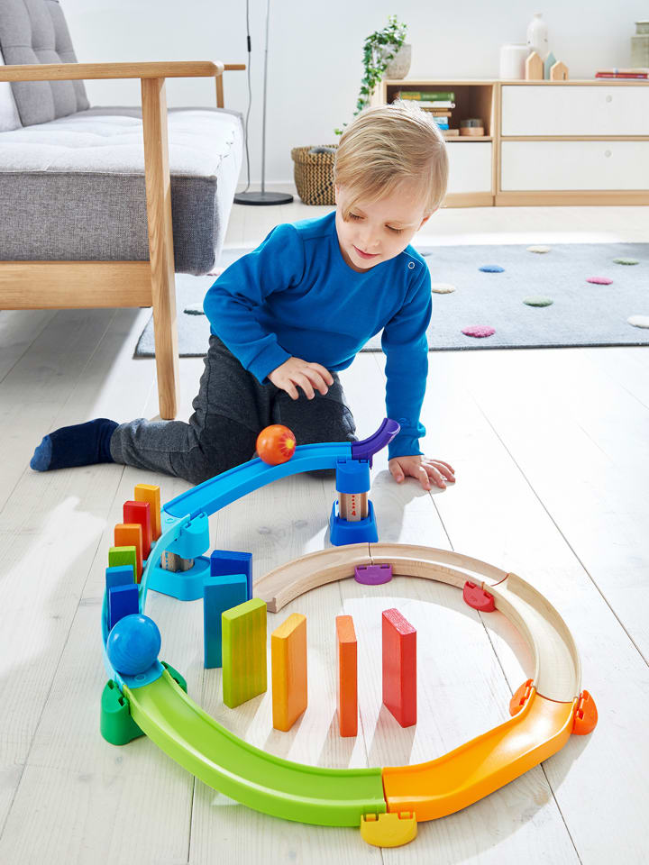 Haba Kugelbahn Kullerbü – Kugelbahn Kringel-Domino in mehrfarbig günstig kaufen onesize